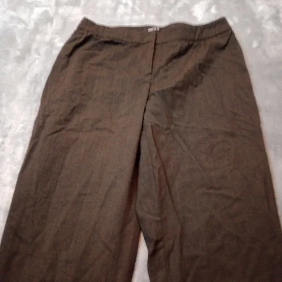 Lafayette 148 Barrow Trousers Pants Brown Size 2 Tailored‎ Fit Mid Rise Capsule - Picture 3 of 14